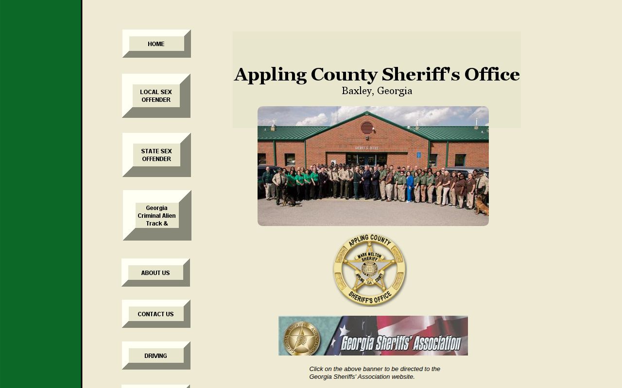 Appling County Sheriff's Office website reviewed for 24-hour jail releases